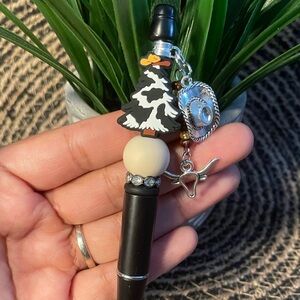 Country Christmas 🎄 Beaded Pen